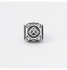 Шарм - бусина с оберегом Лельник из серебра