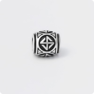 Шарм - бусина с символом Хорса