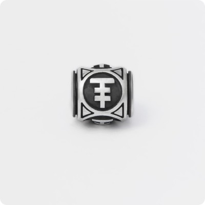 Шарм - бусина из серебра - Чертог Лисы