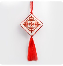 Вышивка оберег со славянским символом Духовная сила