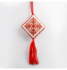 Вышивка оберег со славянским символом Коловрат