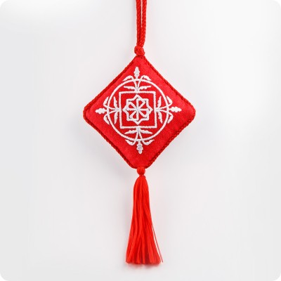 Вышивка оберег со славянским символом Молвинец