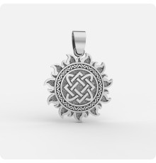 Оберег Звезда Лады-богородицы из серебра в Ярило