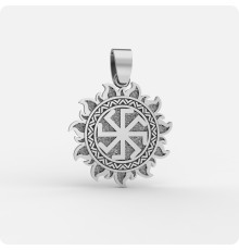 Оберег Ладинец из серебра в Ярило