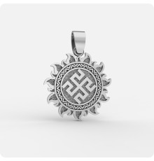 Оберег Родовик из серебра в Ярило