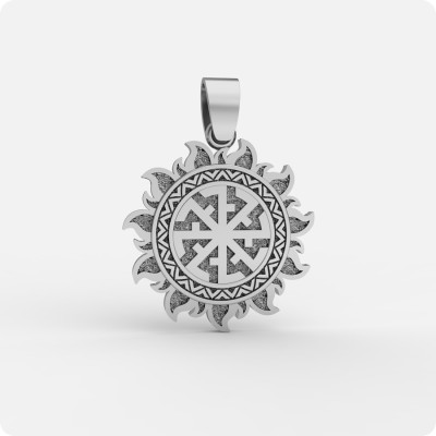 Оберег Светоч из серебра в Ярило