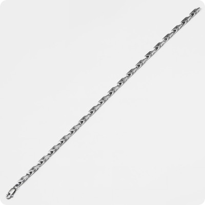 Цепь Символ Рода из серебра (3мм)