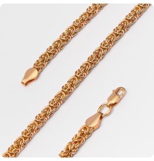 Цепочка Византия из золота (Лисий хвост)