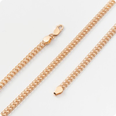 Цепь Питон (Кобра, Итальянка) из золота